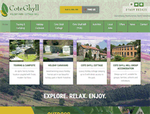 Tablet Screenshot of coteghyll.com